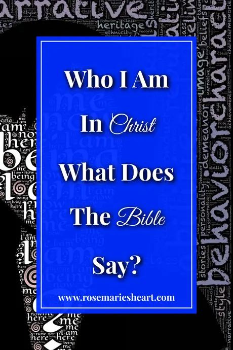 Who I Am In Christ Bible Study