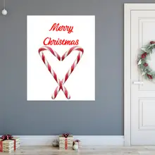 Load image into Gallery viewer, Candy Cane Print Set Of 5 - RosemariesHeart
