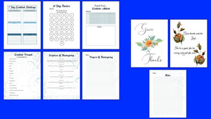 Gratitude Journal PDF - Bundle - RosemariesHeart