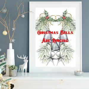 Christmas Bells Printables Set Of 3 - RosemariesHeart